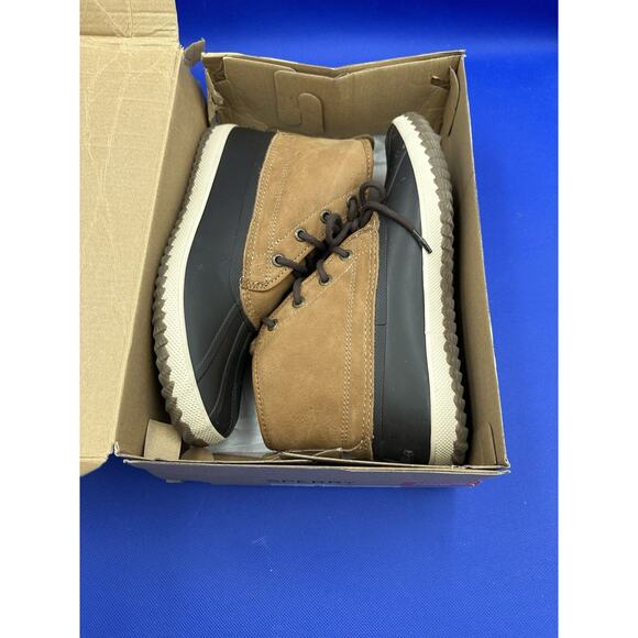 Sperry Breakwater Duck Boots Tan Brown Size 7.5 M Waterproof Memory Foam Comfort - Picture 14 of 14
